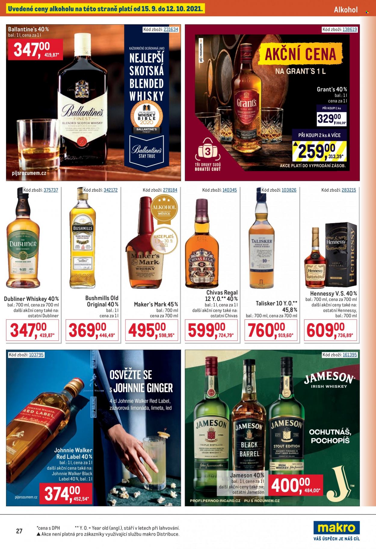 Leták MAKRO - 15.9.2021 - 28.9.2021. Strana 27