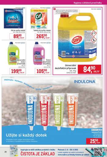 thumbnail - Indulona Profi všechny druhy bal.: 25× 100 ml cena za 100 ml