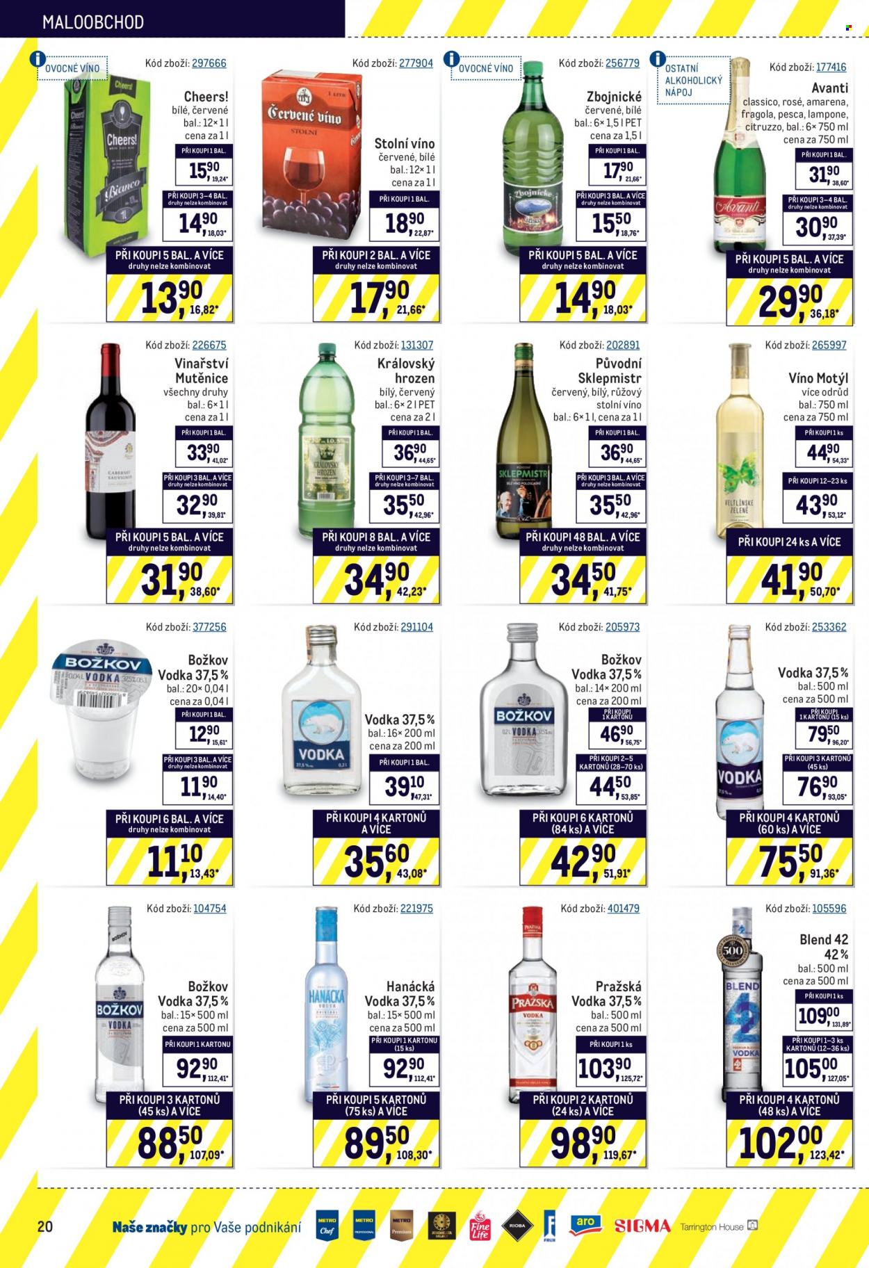 Leták MAKRO - 15.9.2021 - 12.10.2021. Strana 20