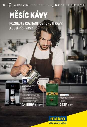 Leták MAKRO - 15.9.2021 - 12.10.2021.