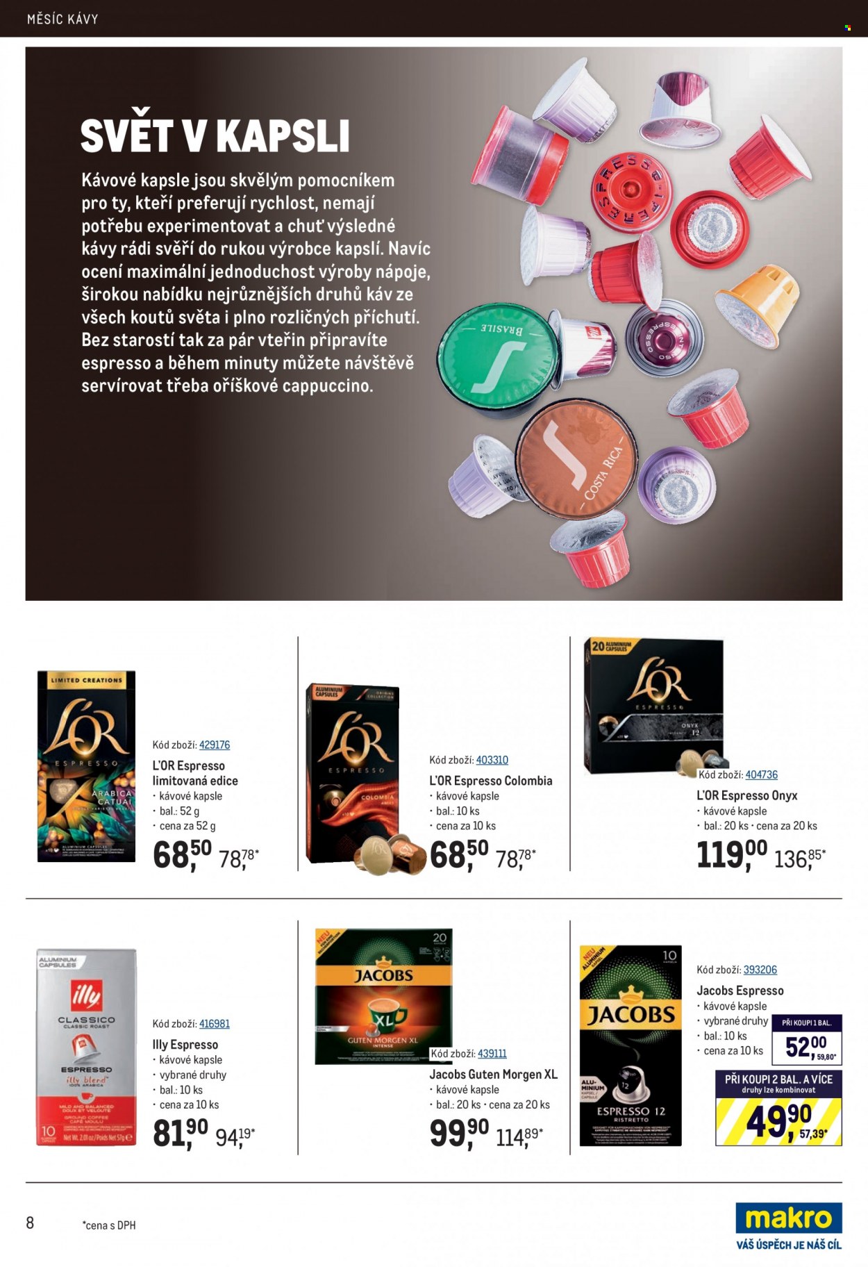 Leták MAKRO - 15.9.2021 - 12.10.2021. Strana 8