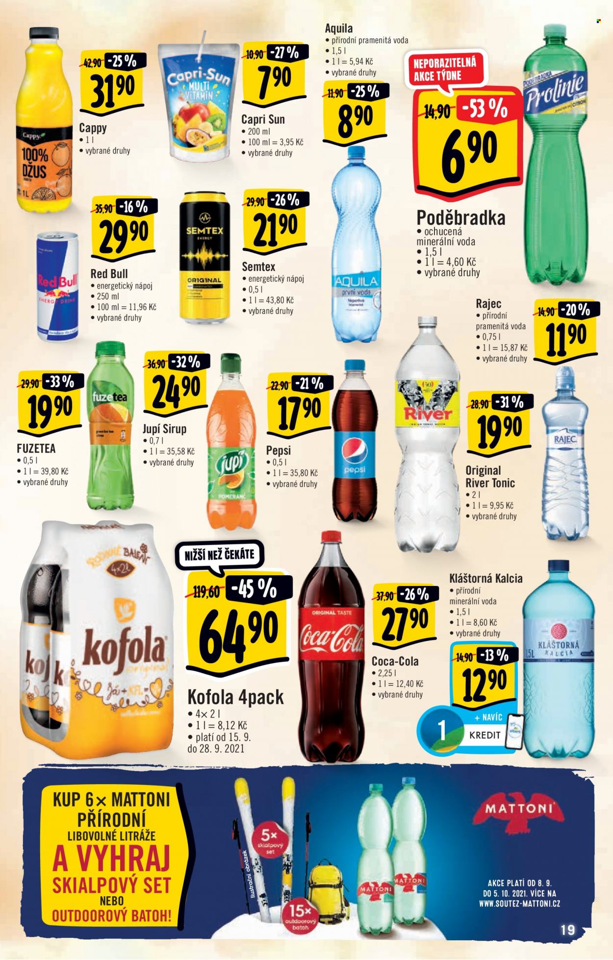 Leták Albert Hypermarket - 15.9.2021 - 21.9.2021. Strana 19