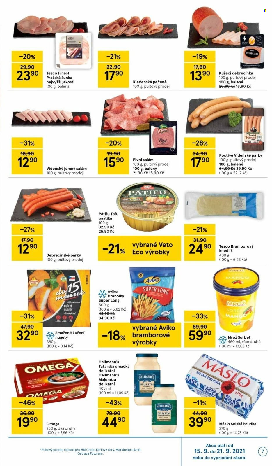 Leták TESCO - 15.9.2021 - 21.9.2021. Strana 7