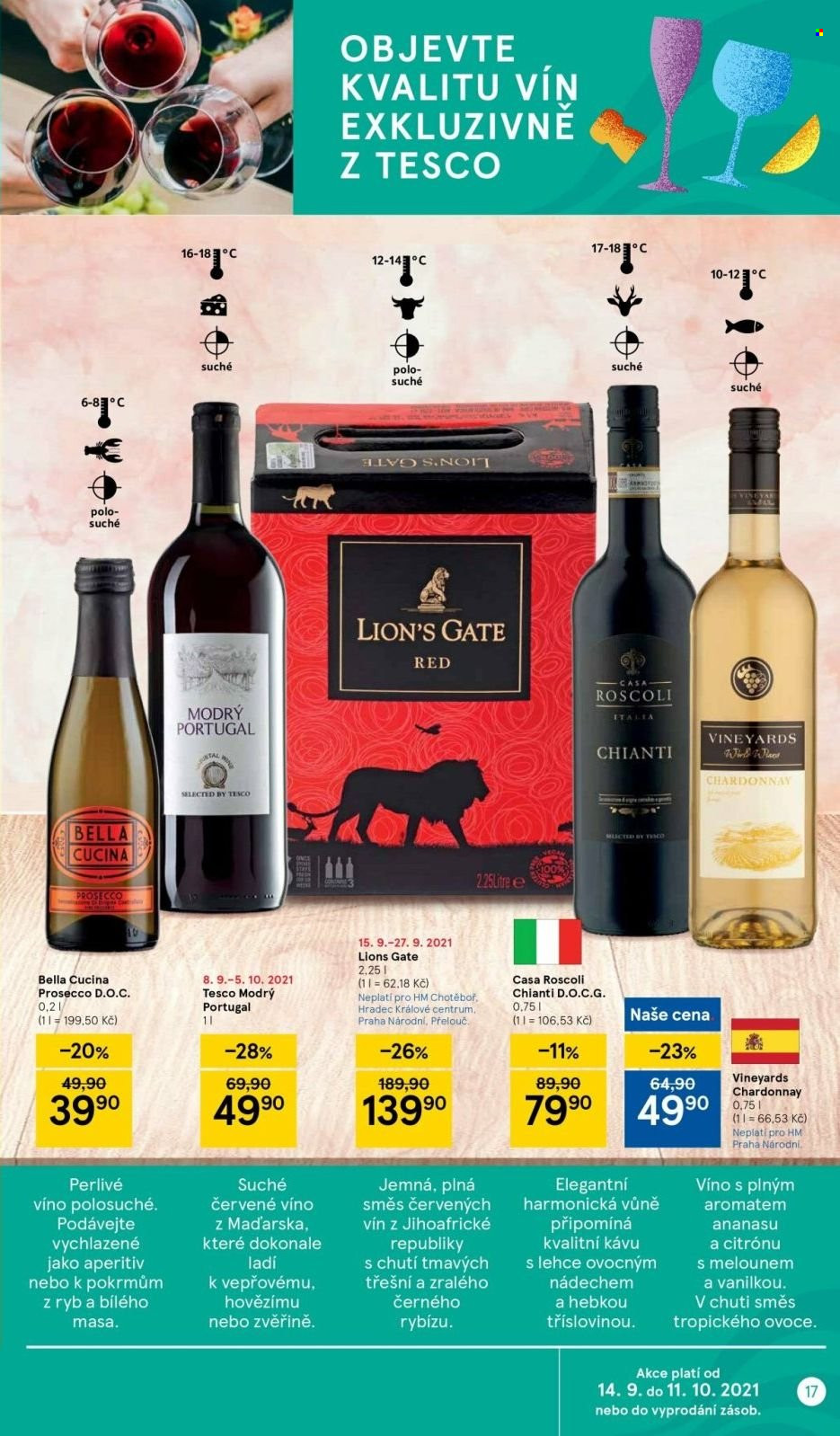 Leták TESCO - 15.9.2021 - 21.9.2021. Strana 17