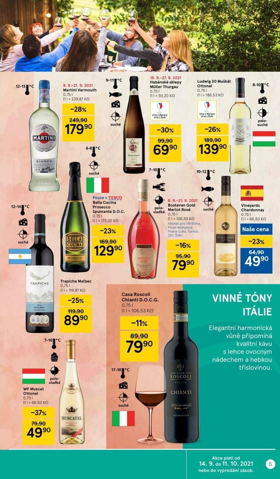 Leták TESCO supermarket - 15.9.2021 - 21.9.2021. Strana 5