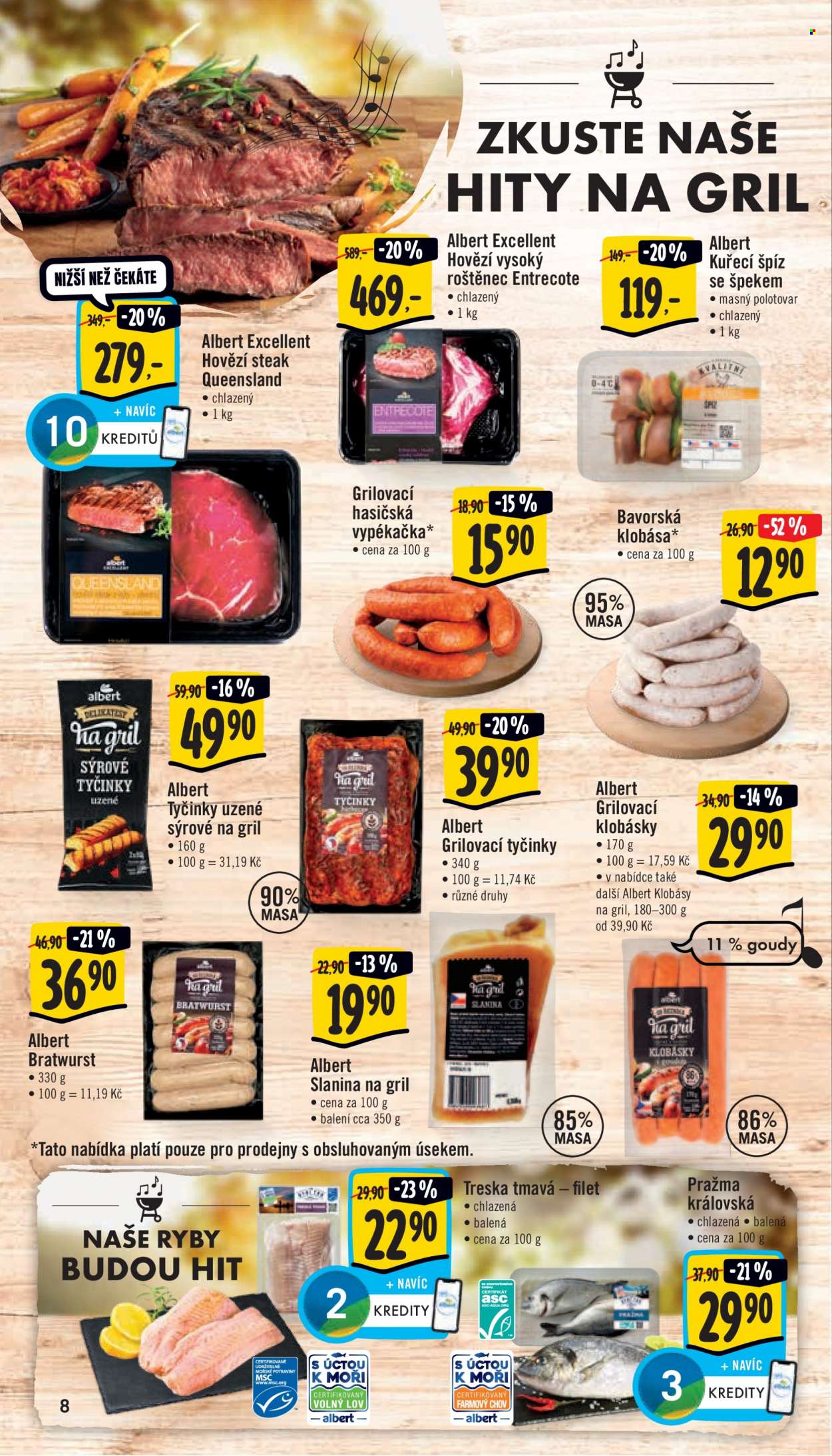 Leták Albert Supermarket - 15.9.2021 - 21.9.2021. Strana 8