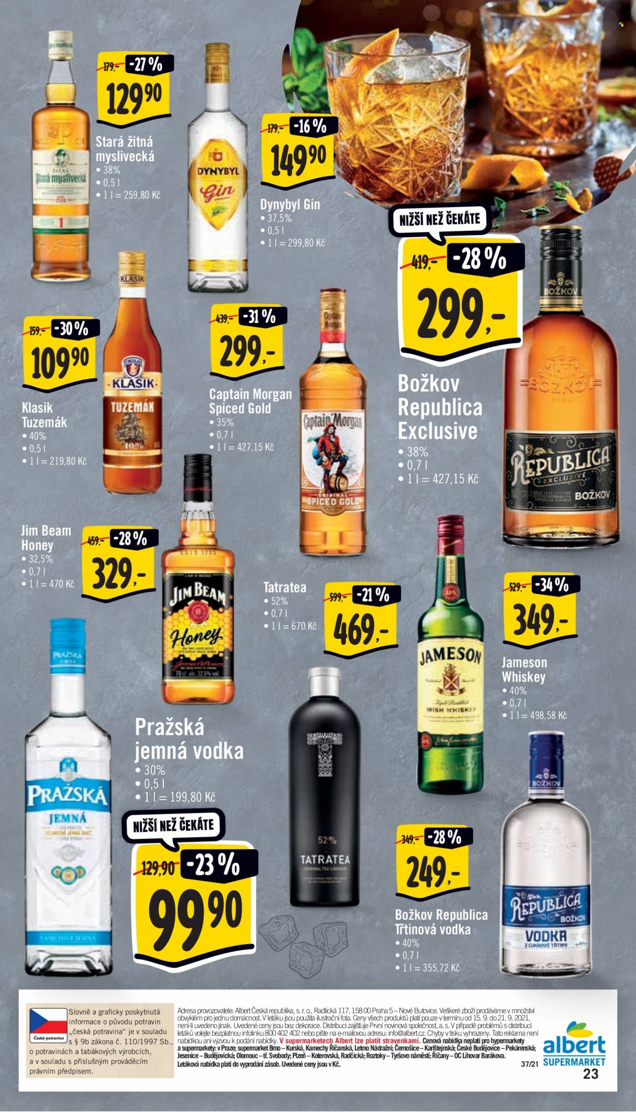 Leták Albert Supermarket - 15.9.2021 - 21.9.2021. Strana 23