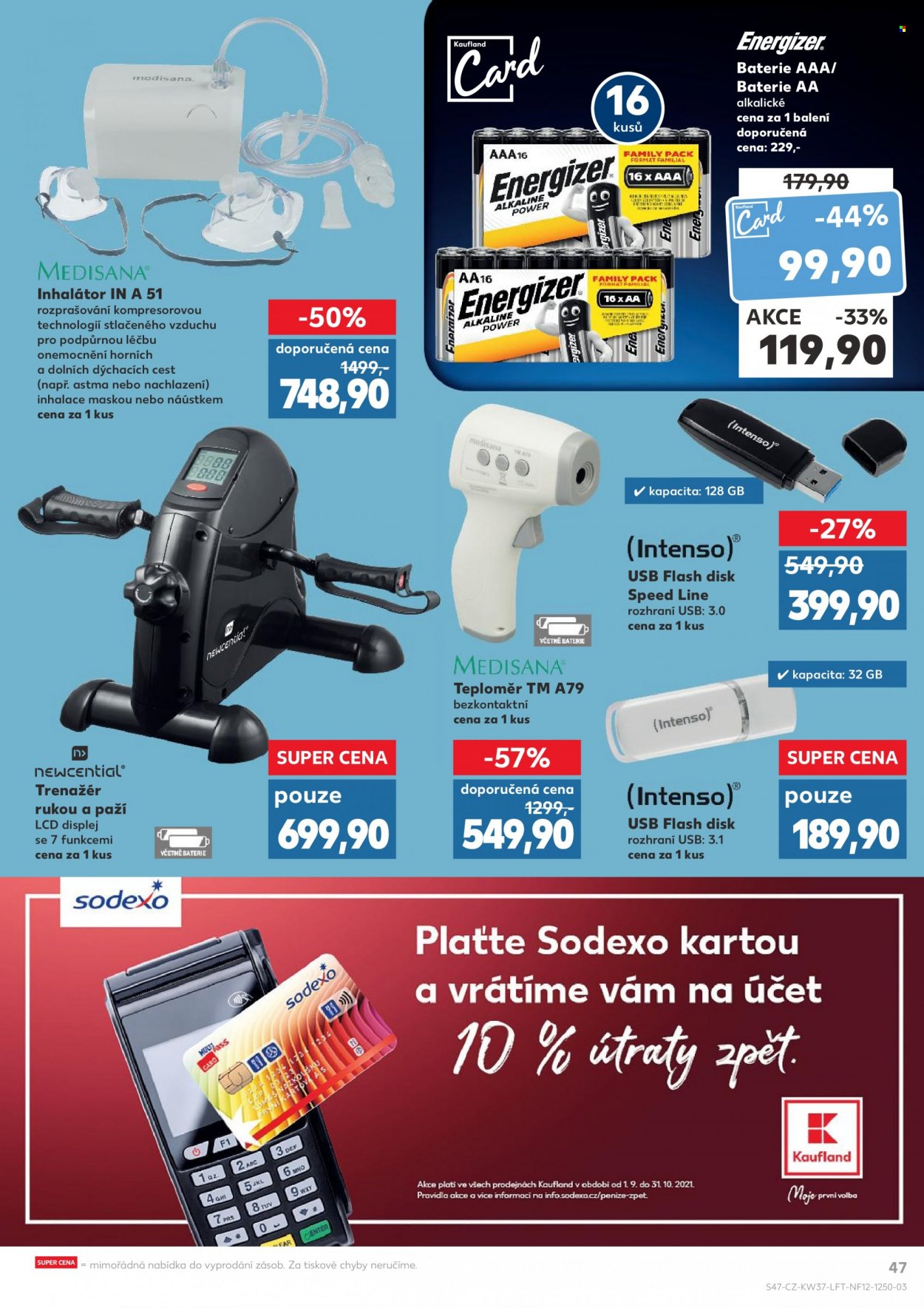 Leták Kaufland - 15.9.2021 - 21.9.2021. Strana 47