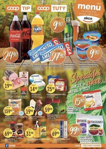 Leták coop TIP - 15.9.2021 - 28.9.2021.