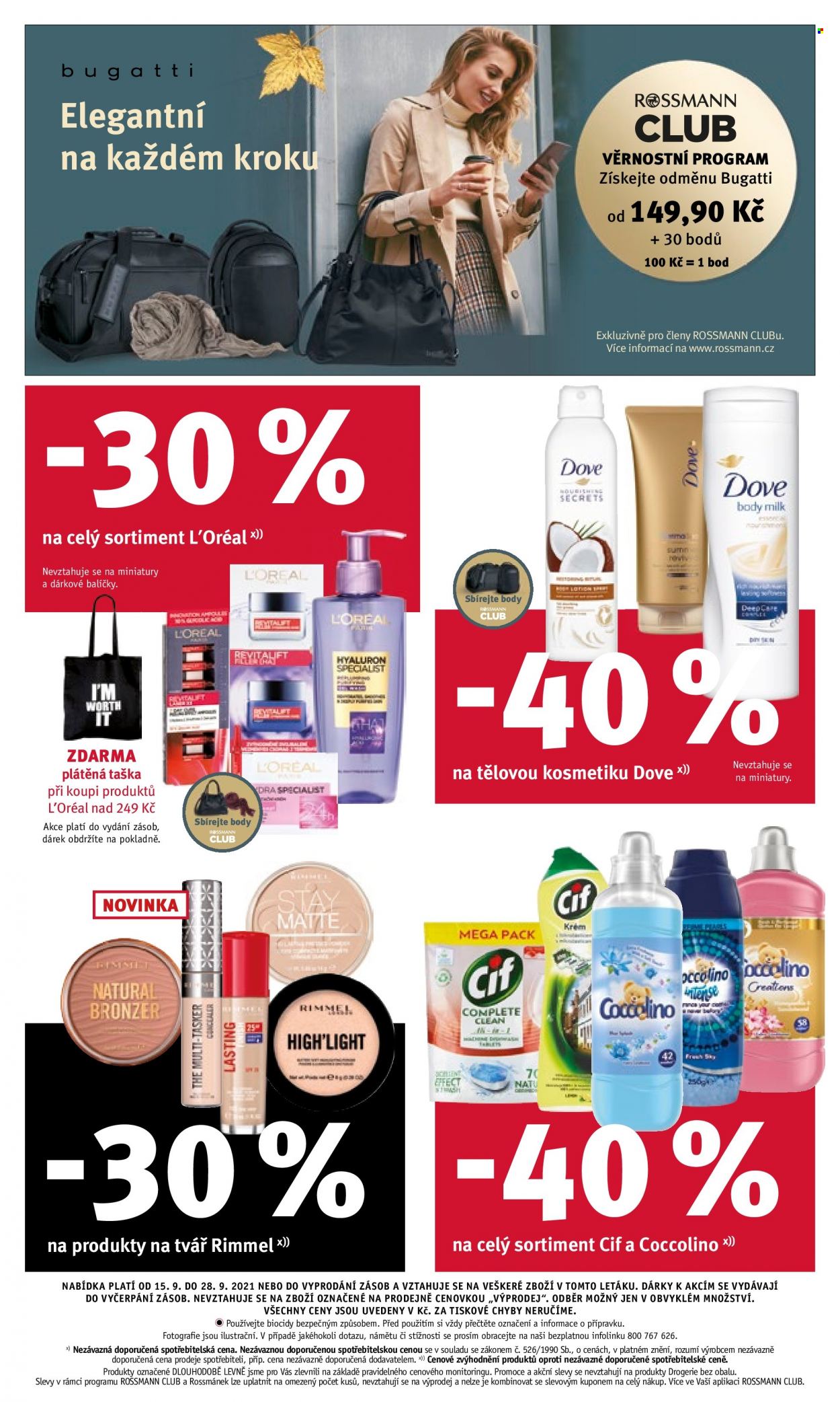 Leták ROSSMANN - 15.9.2021 - 28.9.2021. Strana 16