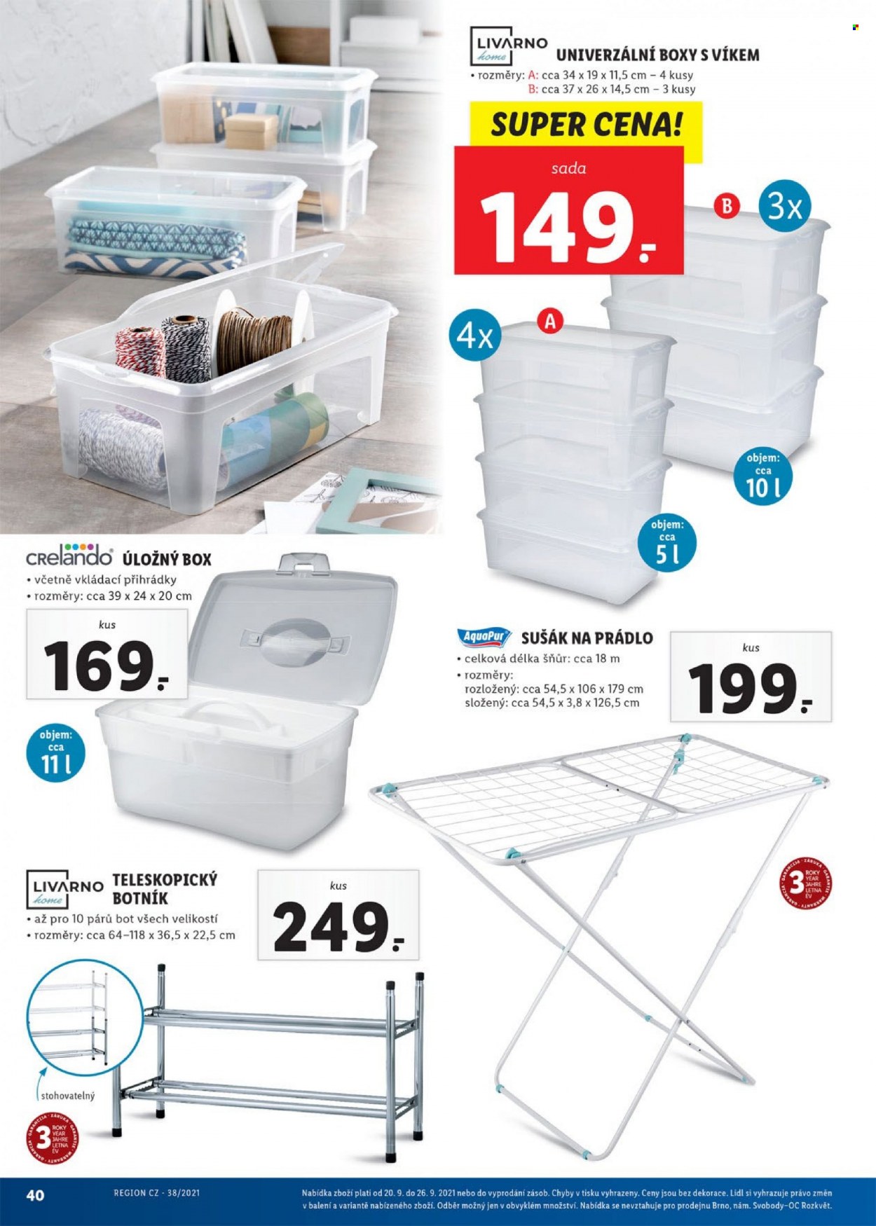 Leták Lidl - 20.9.2021 - 26.9.2021. Strana 40