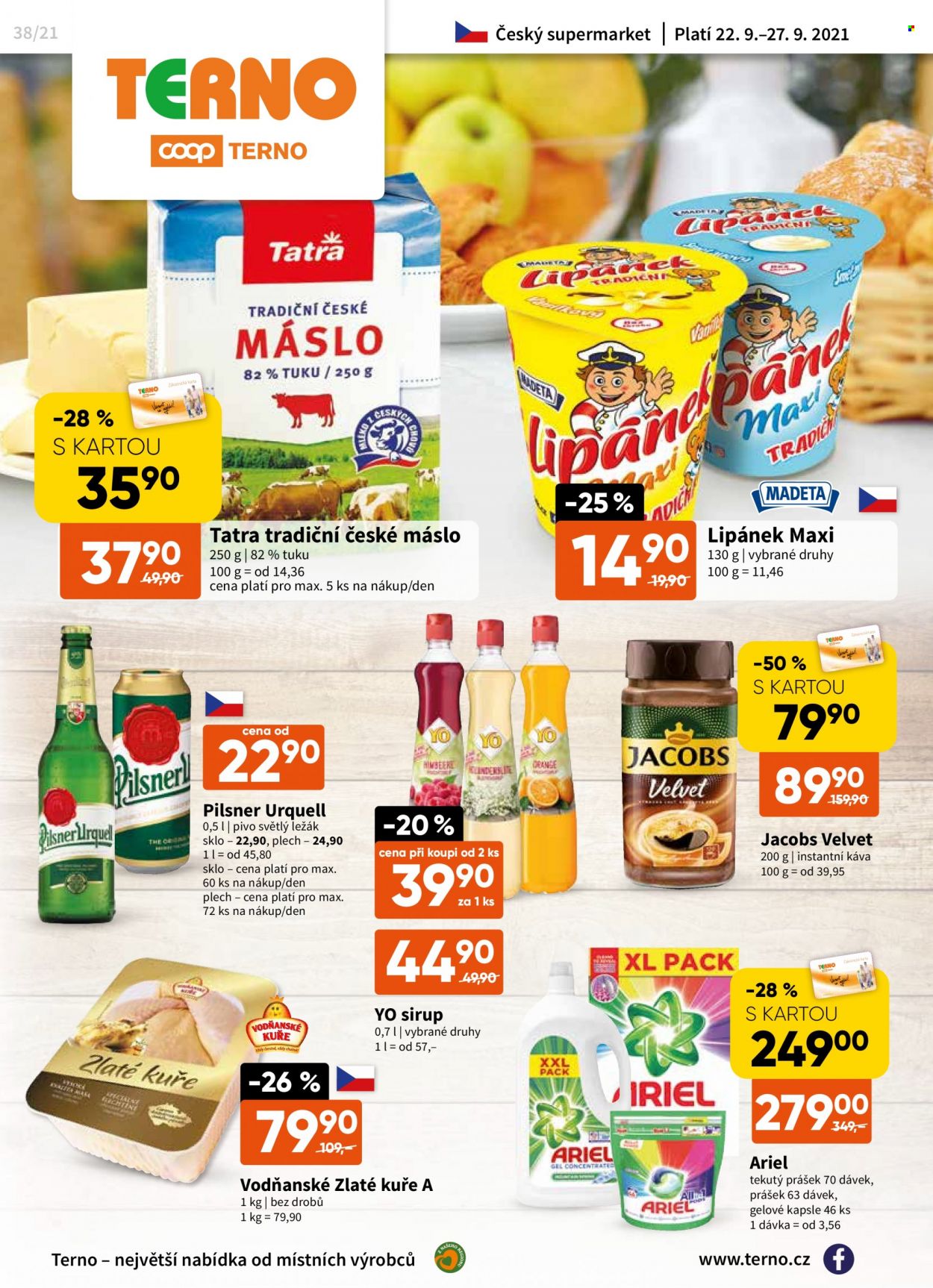 Leták coop TERNO - 22.9.2021 - 27.9.2021. Strana 1