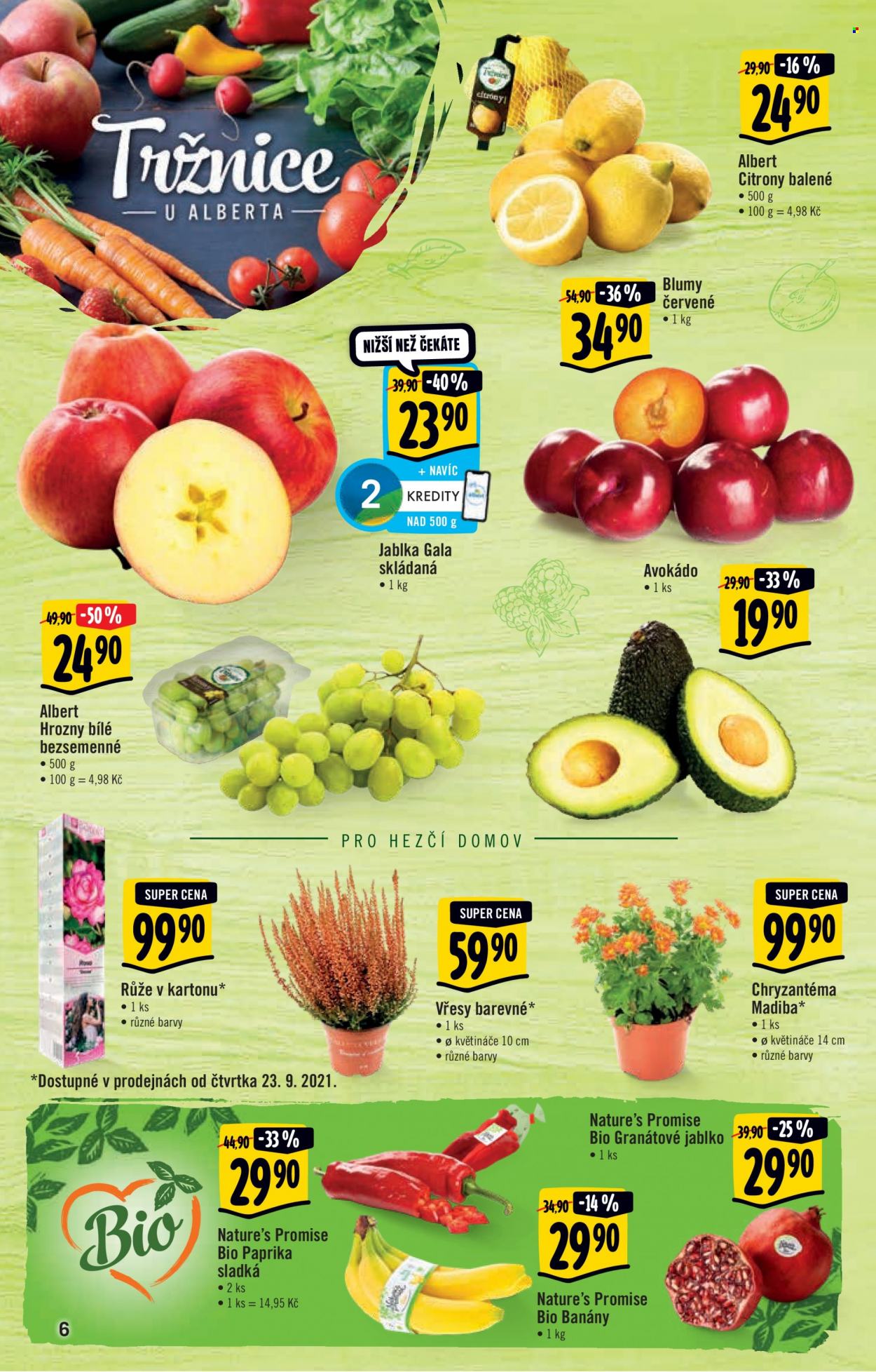 Leták Albert Hypermarket - 22.9.2021 - 28.9.2021. Strana 6