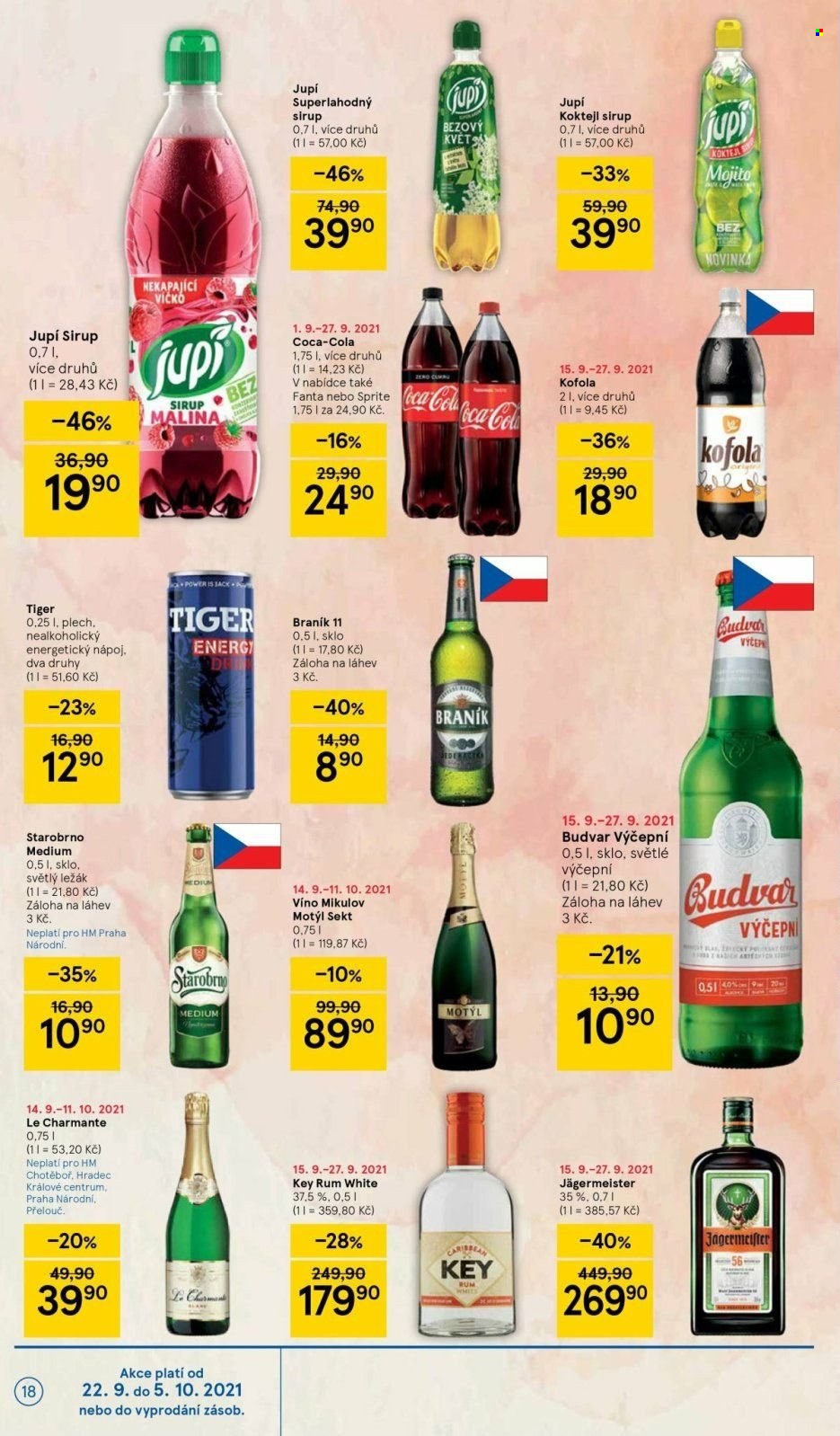 Leták TESCO - 22.9.2021 - 27.9.2021. Strana 18