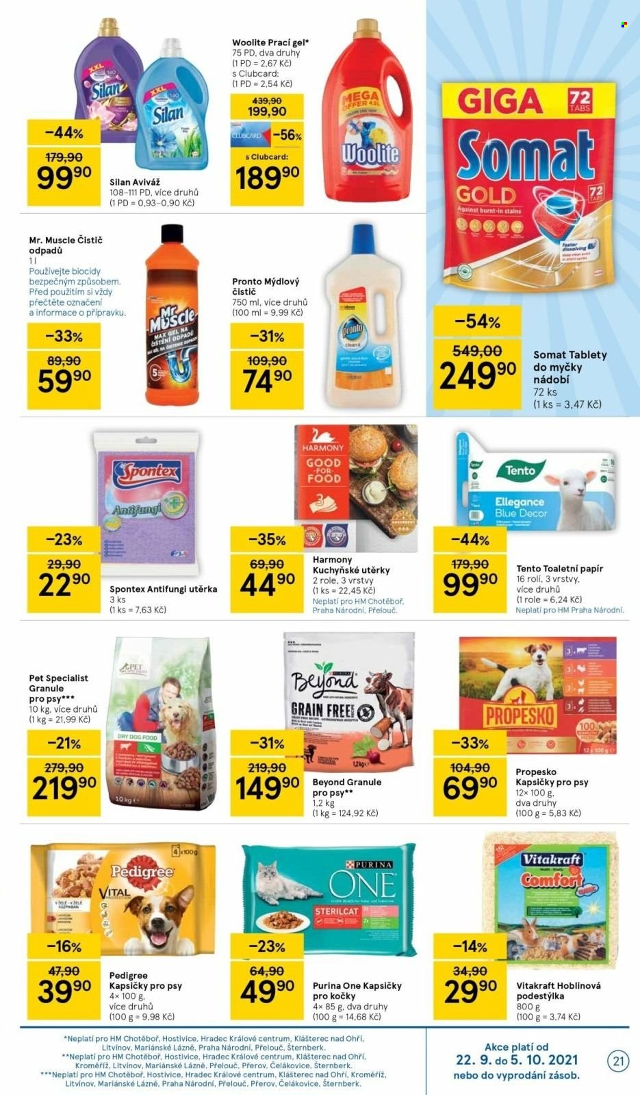 Leták TESCO - 22.9.2021 - 27.9.2021. Strana 21
