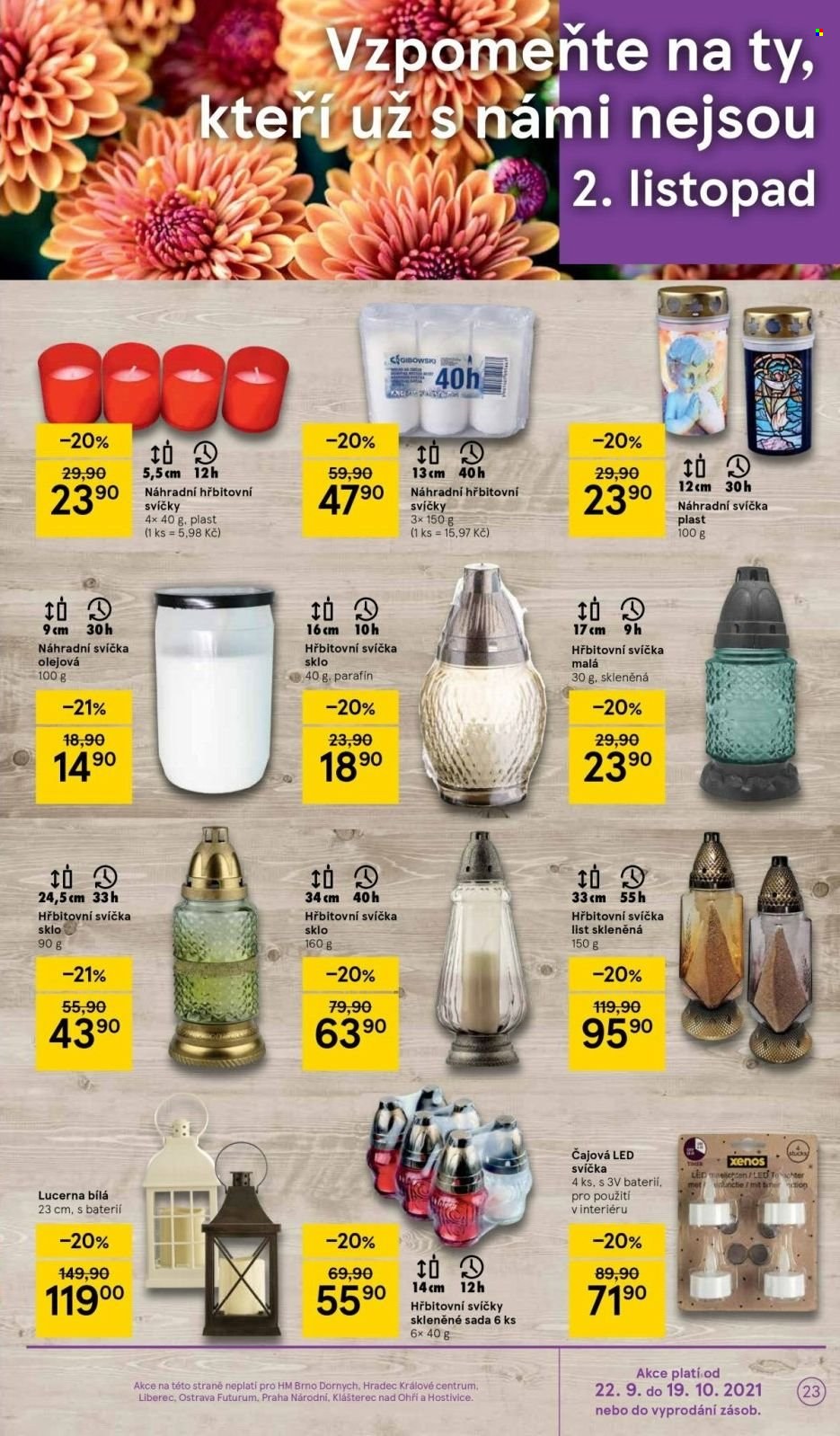 Leták TESCO - 22.9.2021 - 27.9.2021. Strana 23