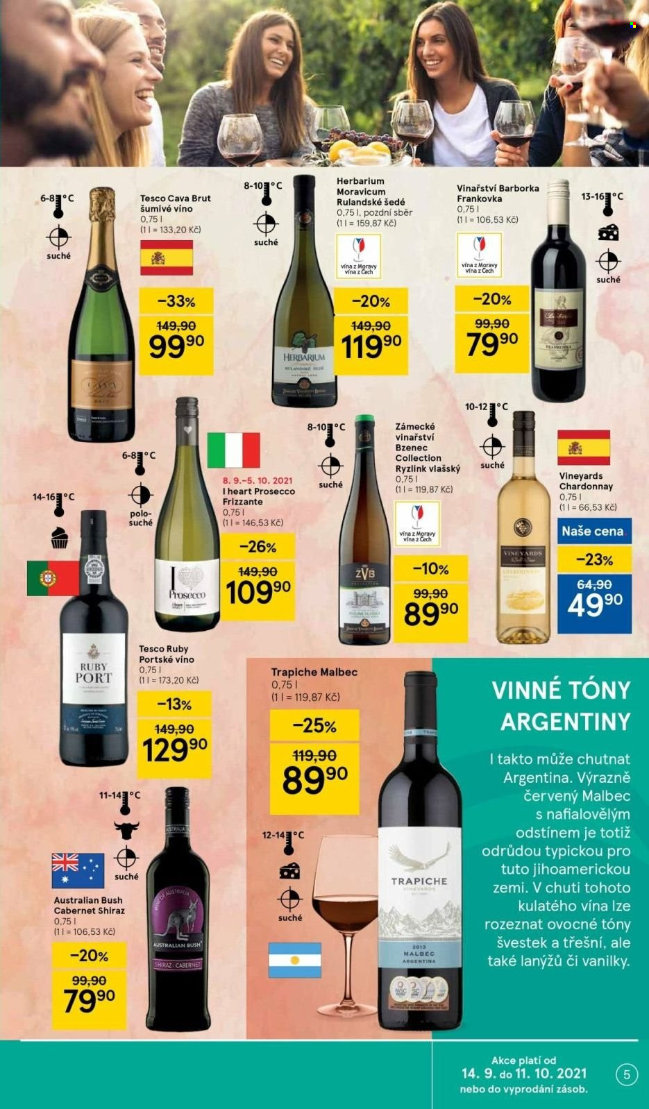 Leták TESCO supermarket - 22.9.2021 - 27.9.2021. Strana 5