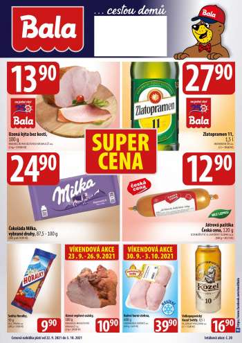 Leták Bala - 22.9.2021 - 3.10.2021.