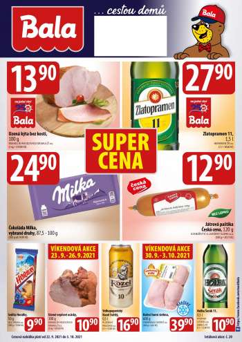 Leták Bala - 22.9.2021 - 3.10.2021.