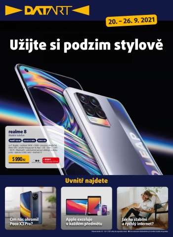 Leták DATART - 20.9.2021 - 26.9.2021.