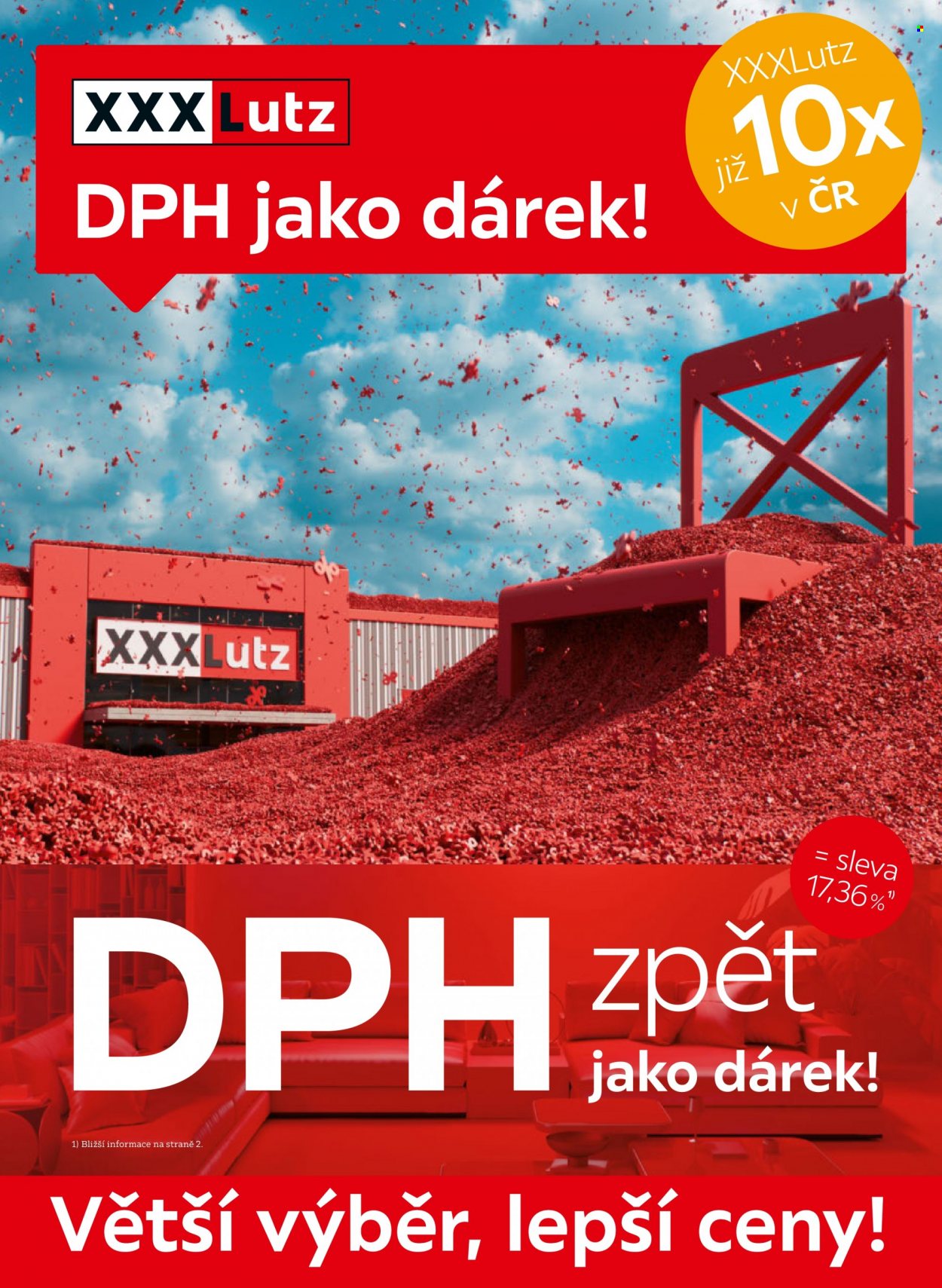 Leták XXXLutz - 20.9.2021 - 3.10.2021. Strana 1