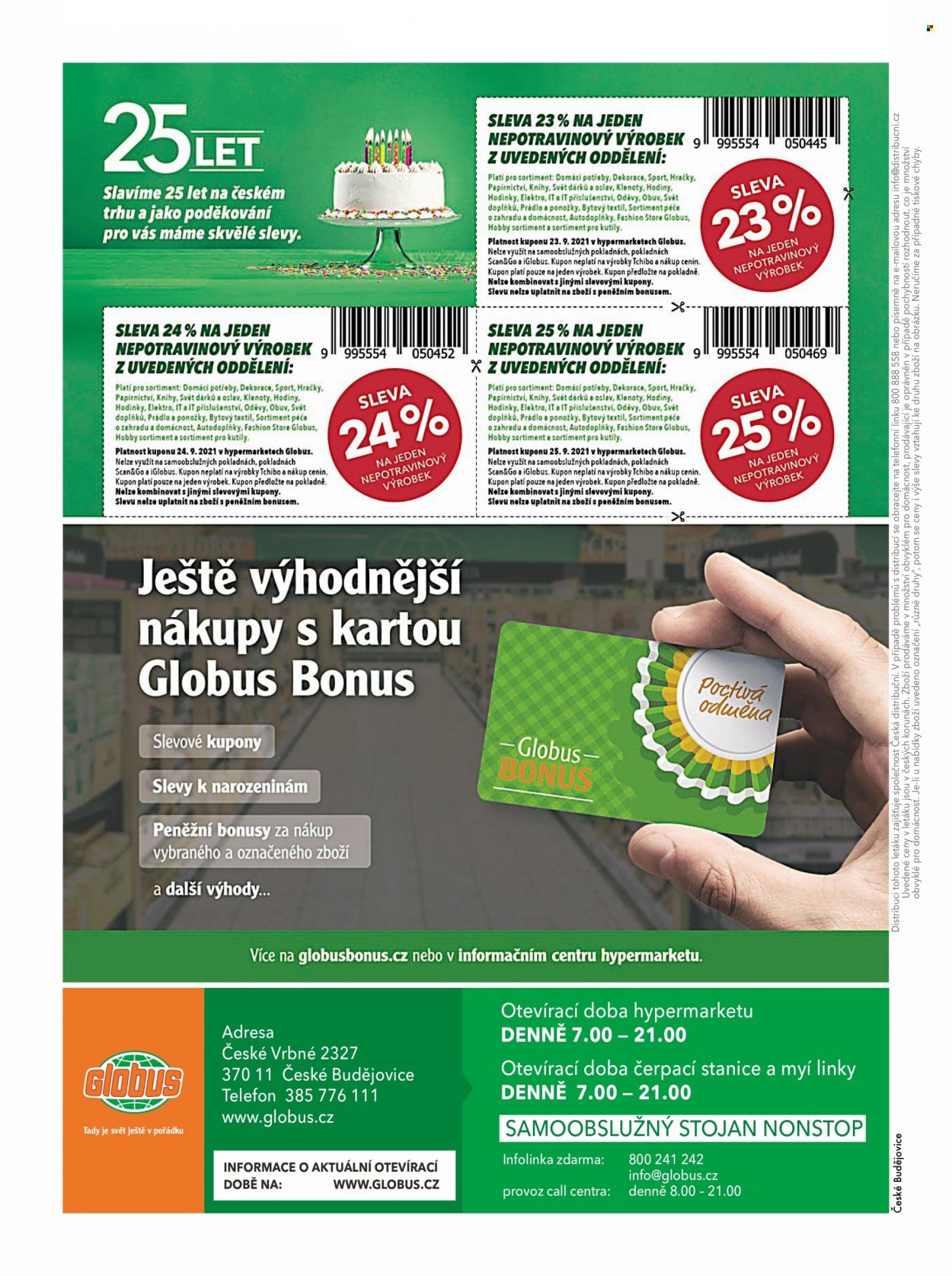 Leták Globus - 23.9.2021 - 29.9.2021. Strana 20
