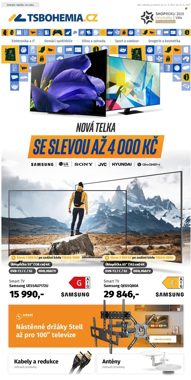 Leták T.S. BOHEMIA - 21.9.2021 - 23.9.2021. Strana 1