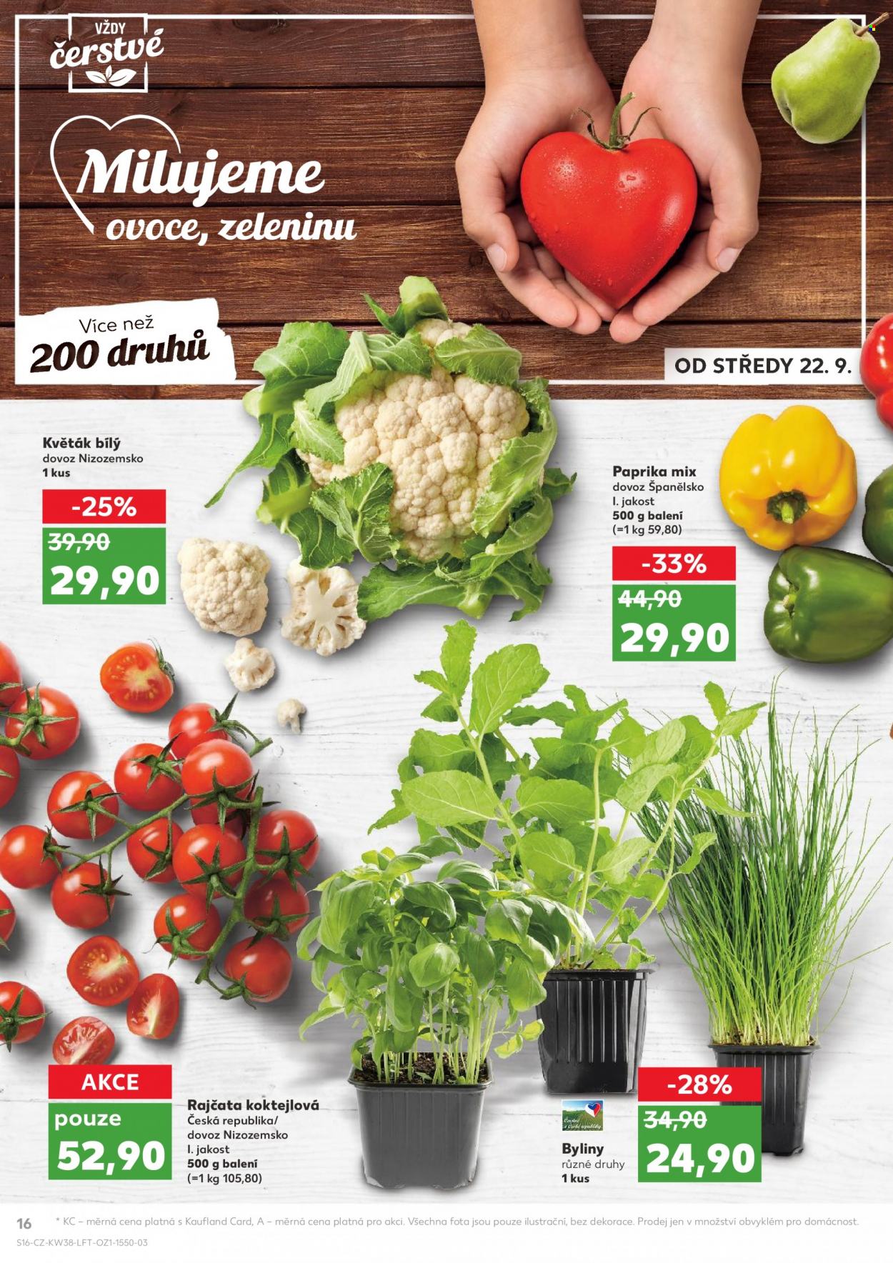 Leták Kaufland - 22.9.2021 - 27.9.2021. Strana 16