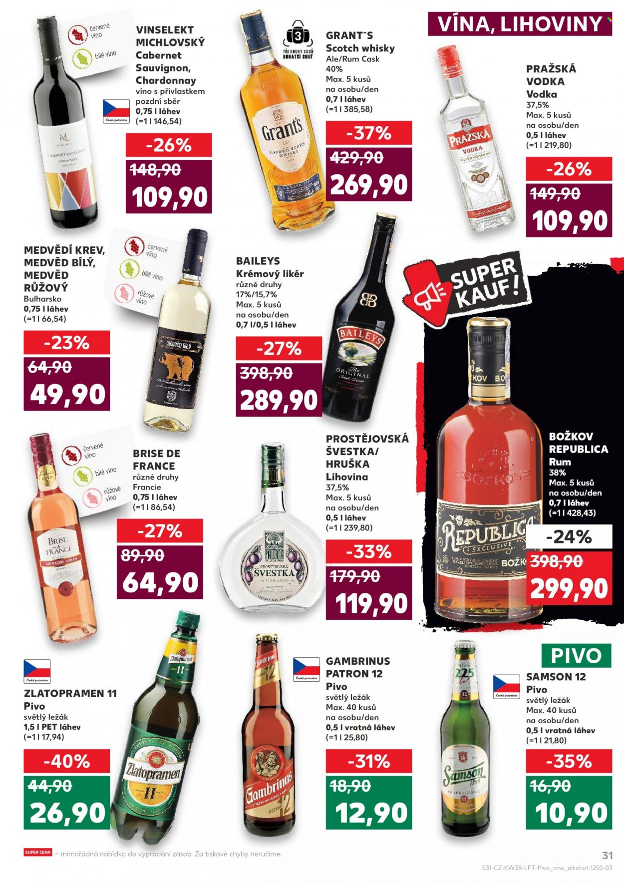 Leták Kaufland - 22.9.2021 - 27.9.2021. Strana 31