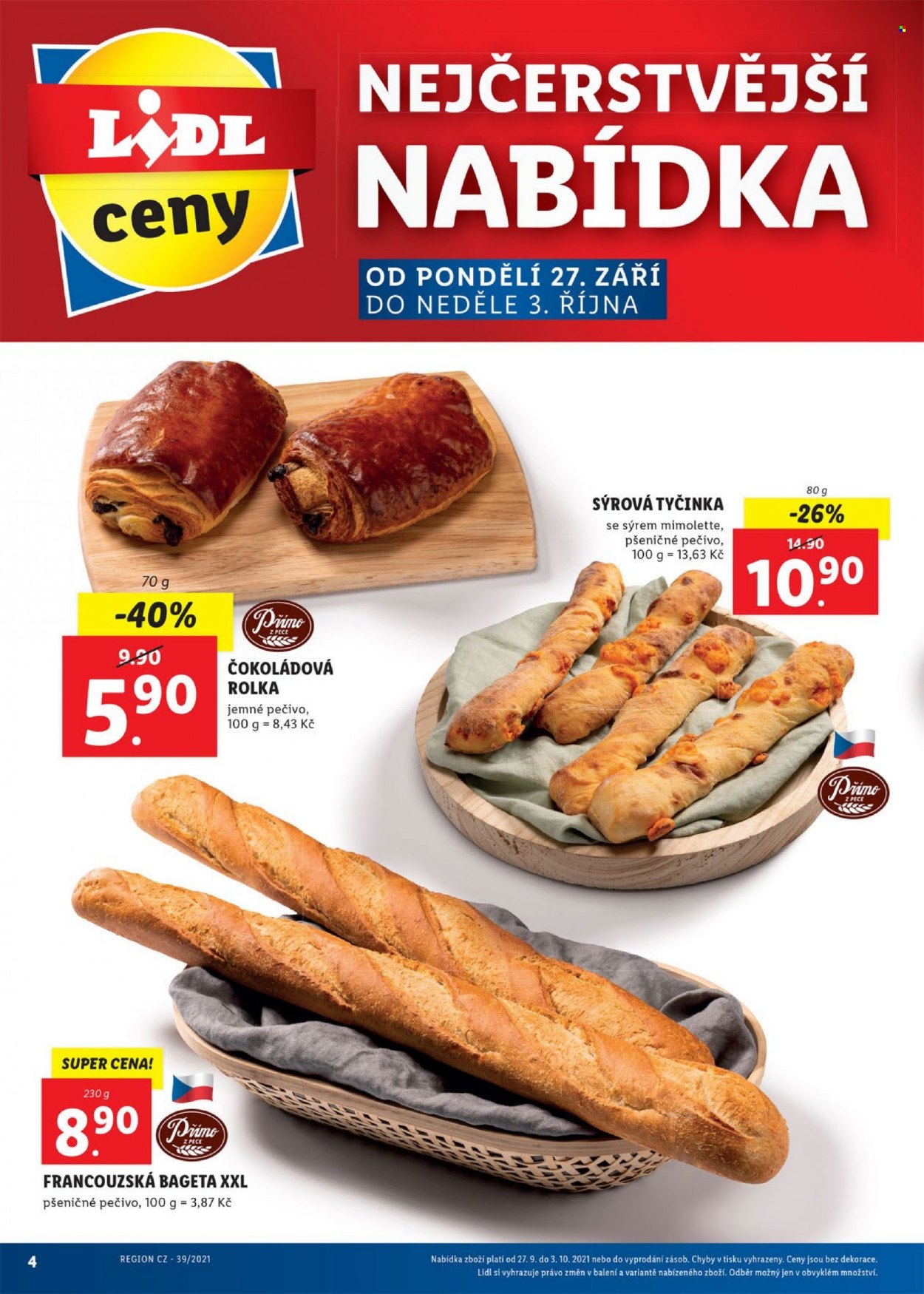 Leták Lidl - 27.9.2021 - 3.10.2021. Strana 4