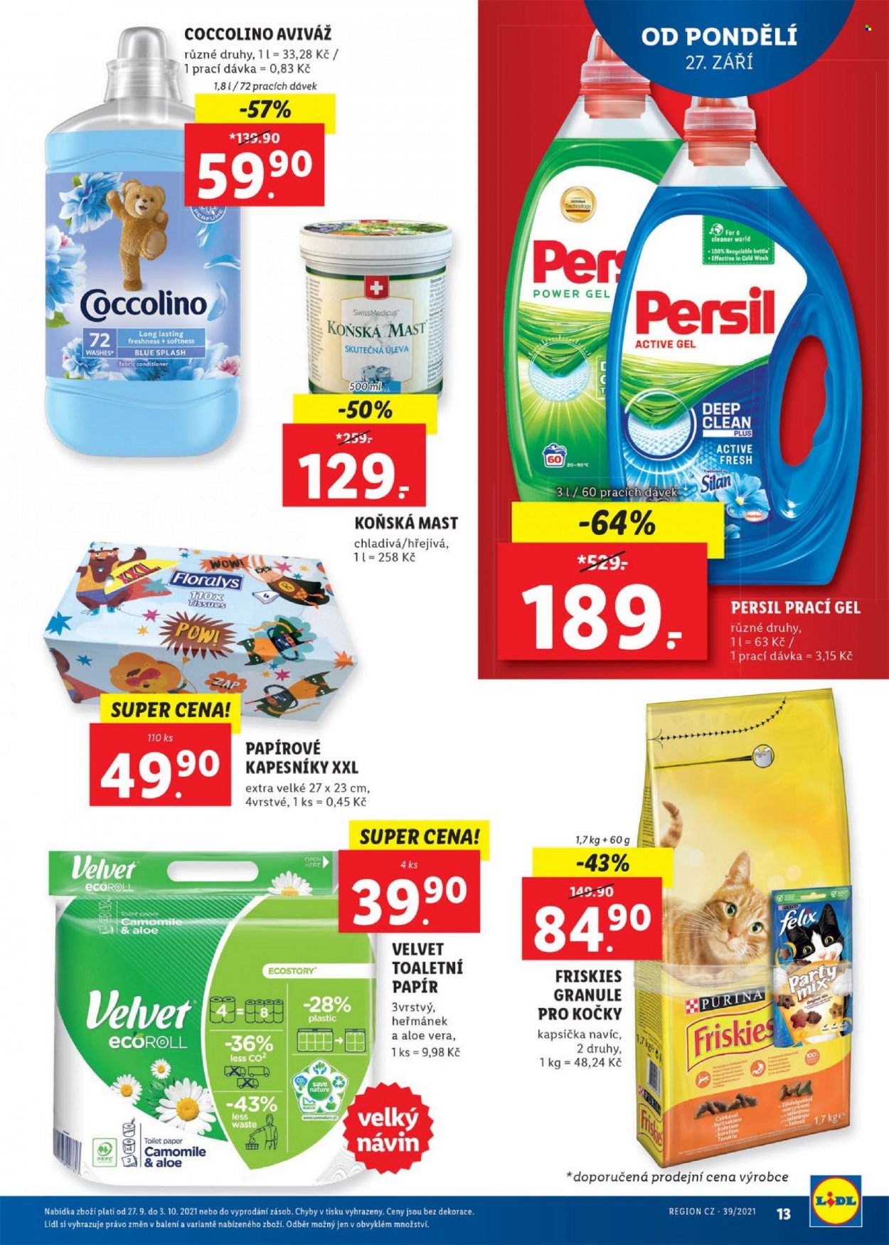 Leták Lidl - 27.9.2021 - 3.10.2021. Strana 13
