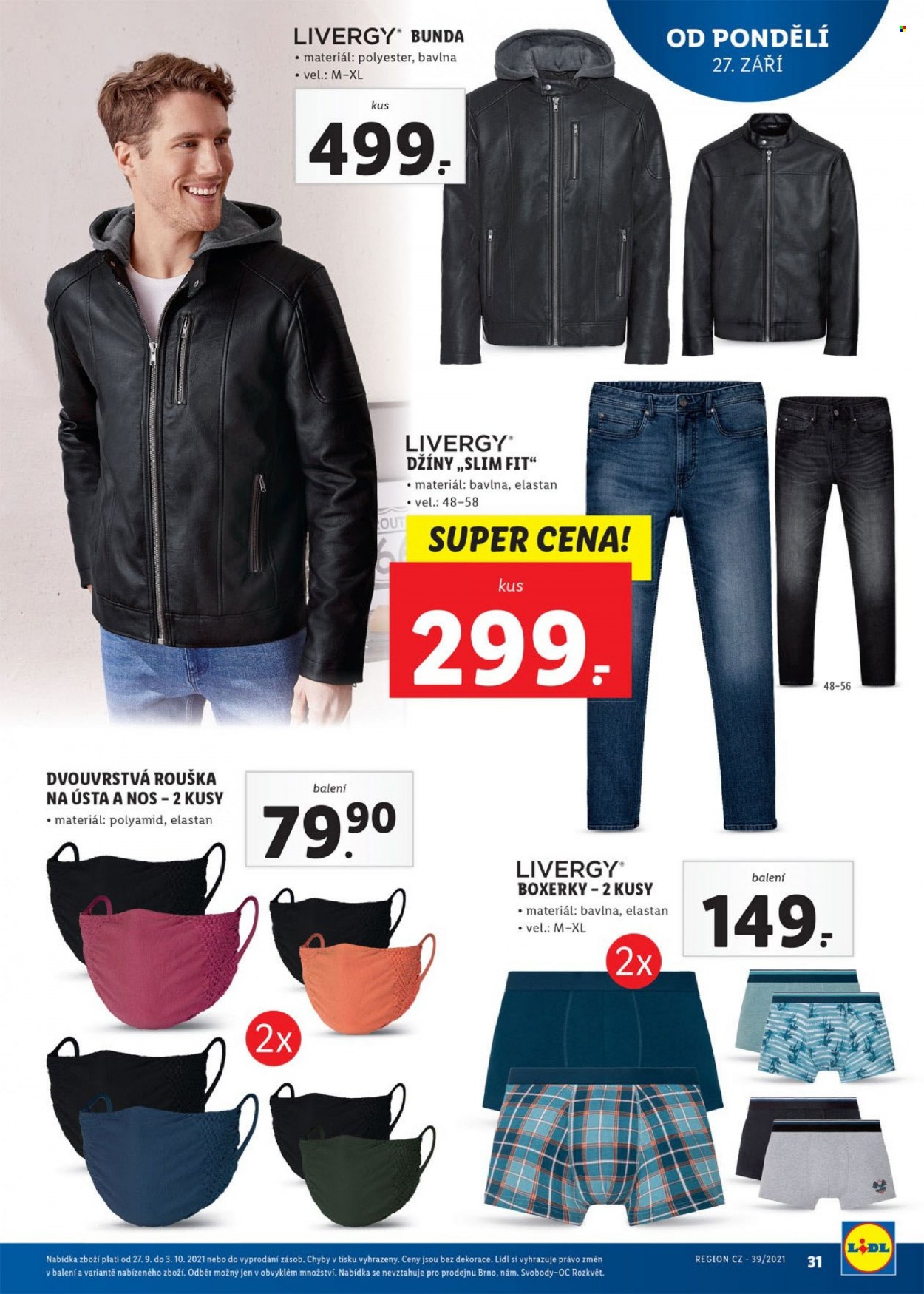 Leták Lidl - 27.9.2021 - 3.10.2021. Strana 31