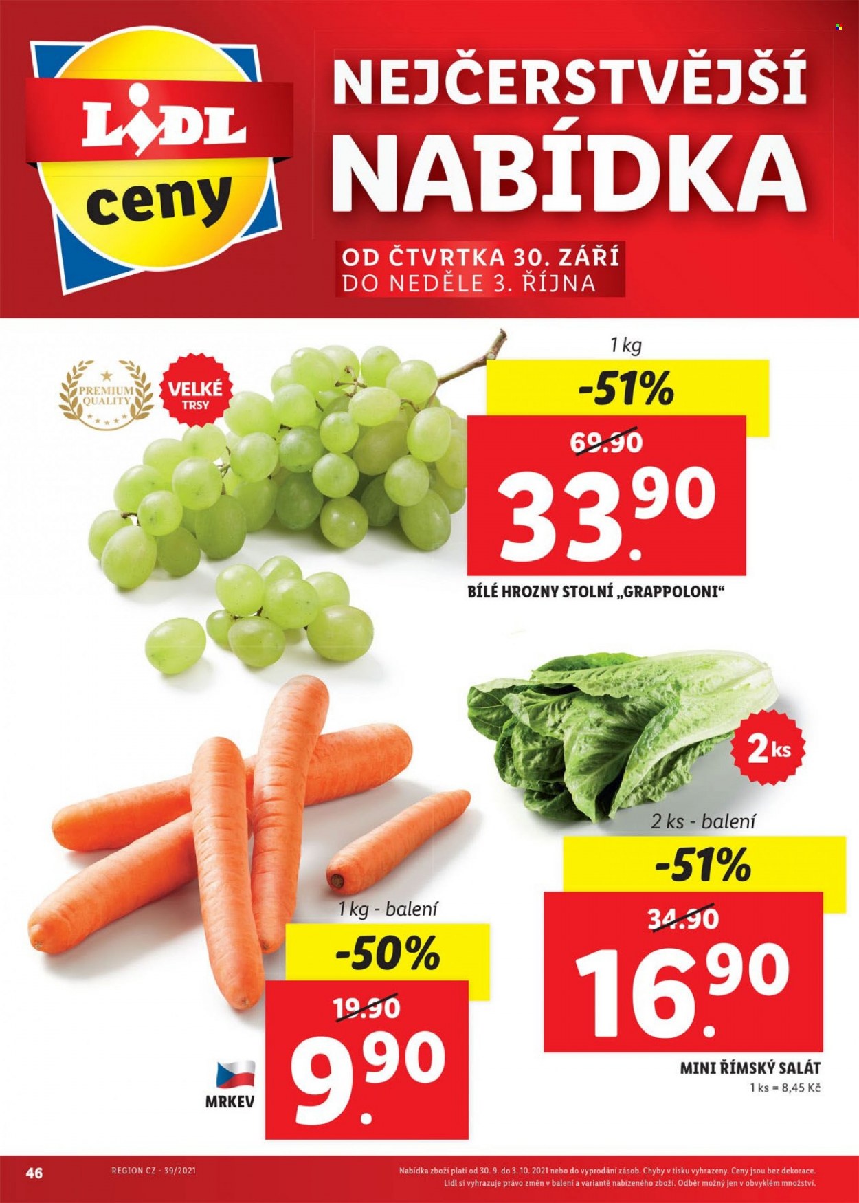 Leták Lidl - 27.9.2021 - 3.10.2021. Strana 46