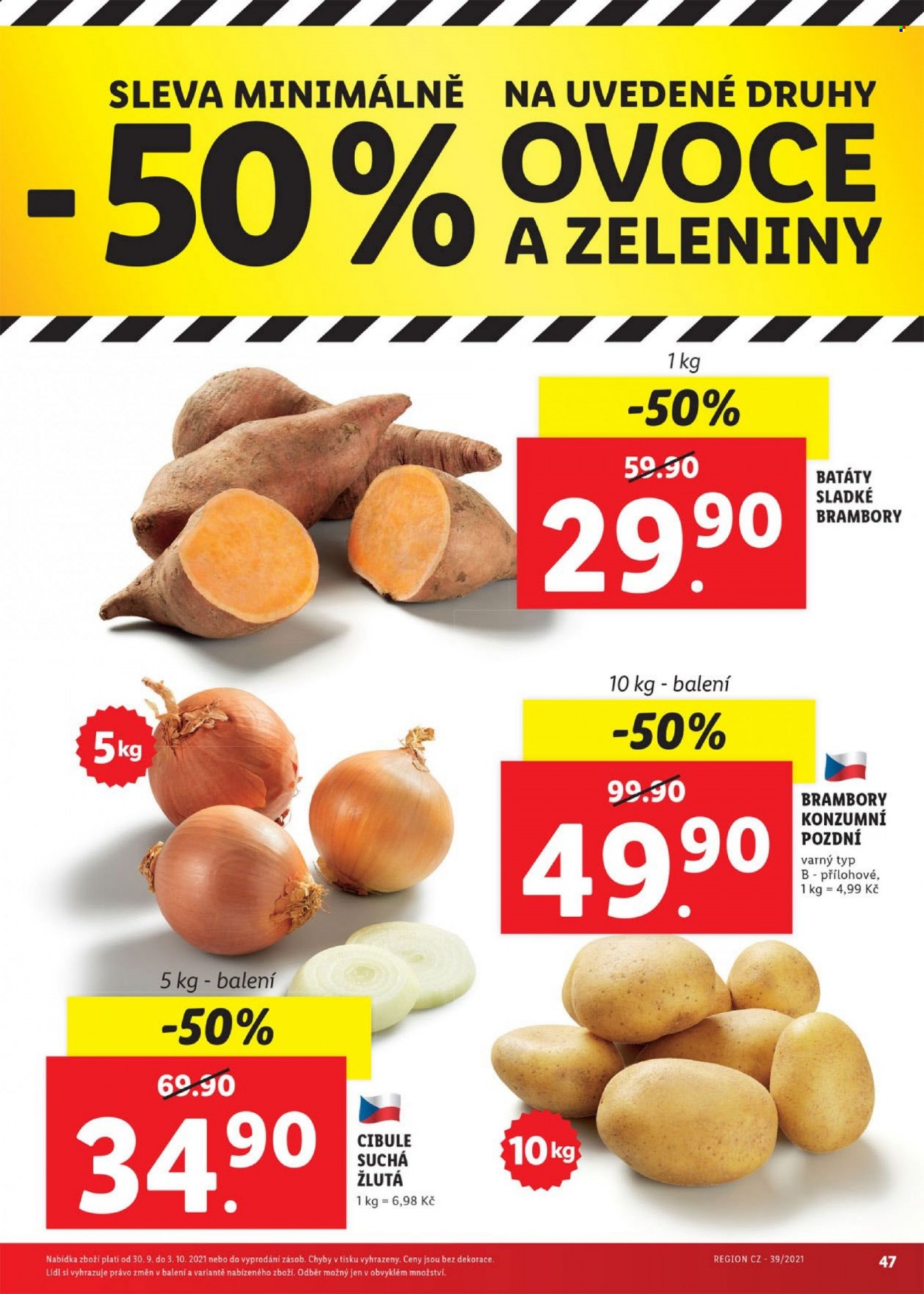 Leták Lidl - 27.9.2021 - 3.10.2021. Strana 47