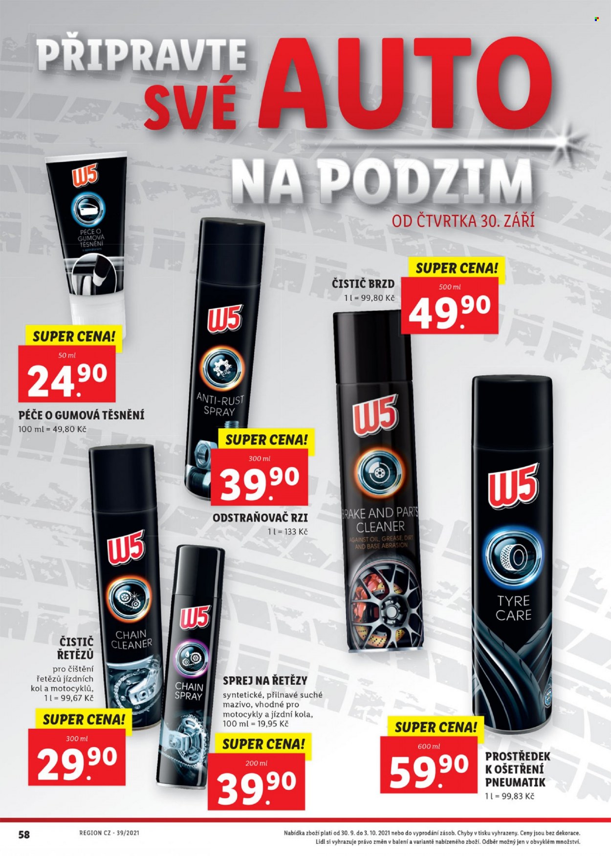 Leták Lidl - 27.9.2021 - 3.10.2021. Strana 58