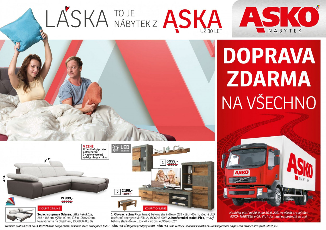 Leták ASKO - 23.9.2021 - 13.10.2021. Strana 1