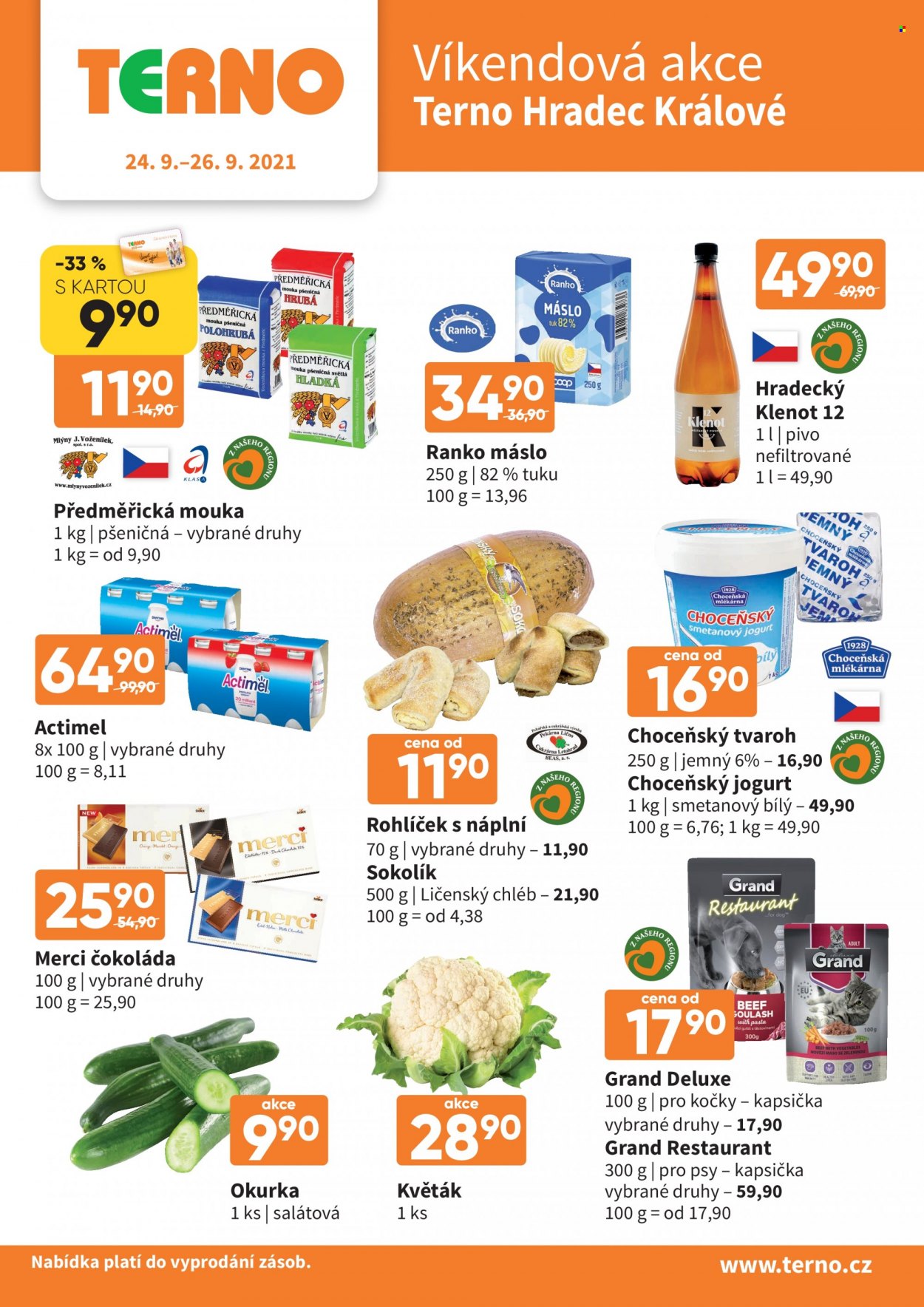 Leták coop TERNO - 24.9.2021 - 26.9.2021. Strana 1