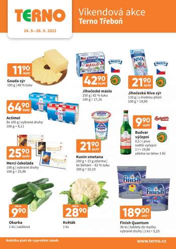Leták coop TERNO - 24.9.2021 - 26.9.2021.