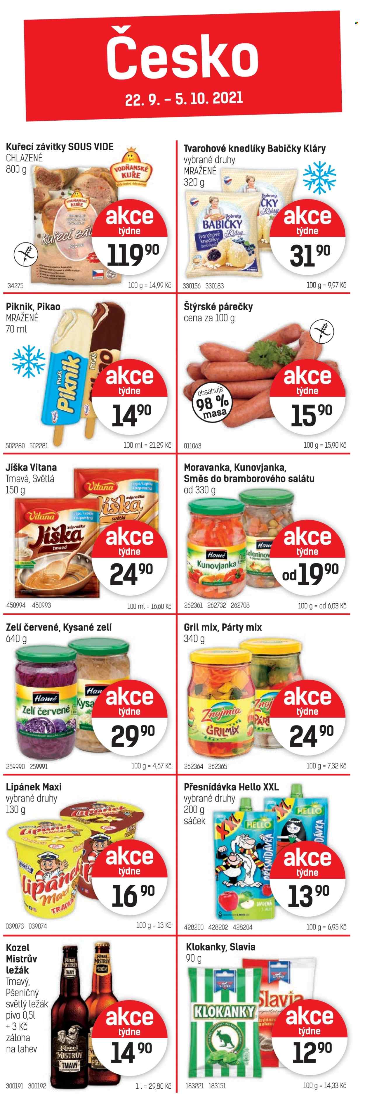 Leták Konzum - 22.9.2021 - 5.10.2021. Strana 4