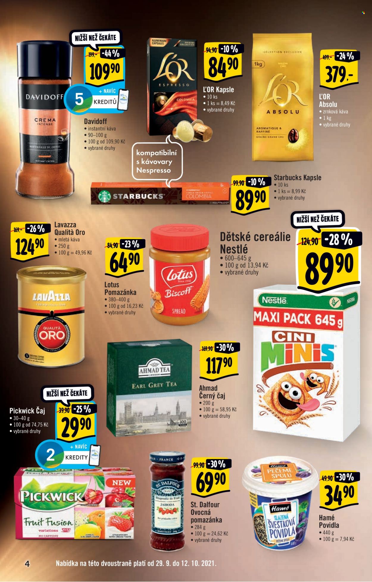 Leták Albert Hypermarket - 29.9.2021 - 5.10.2021. Strana 4