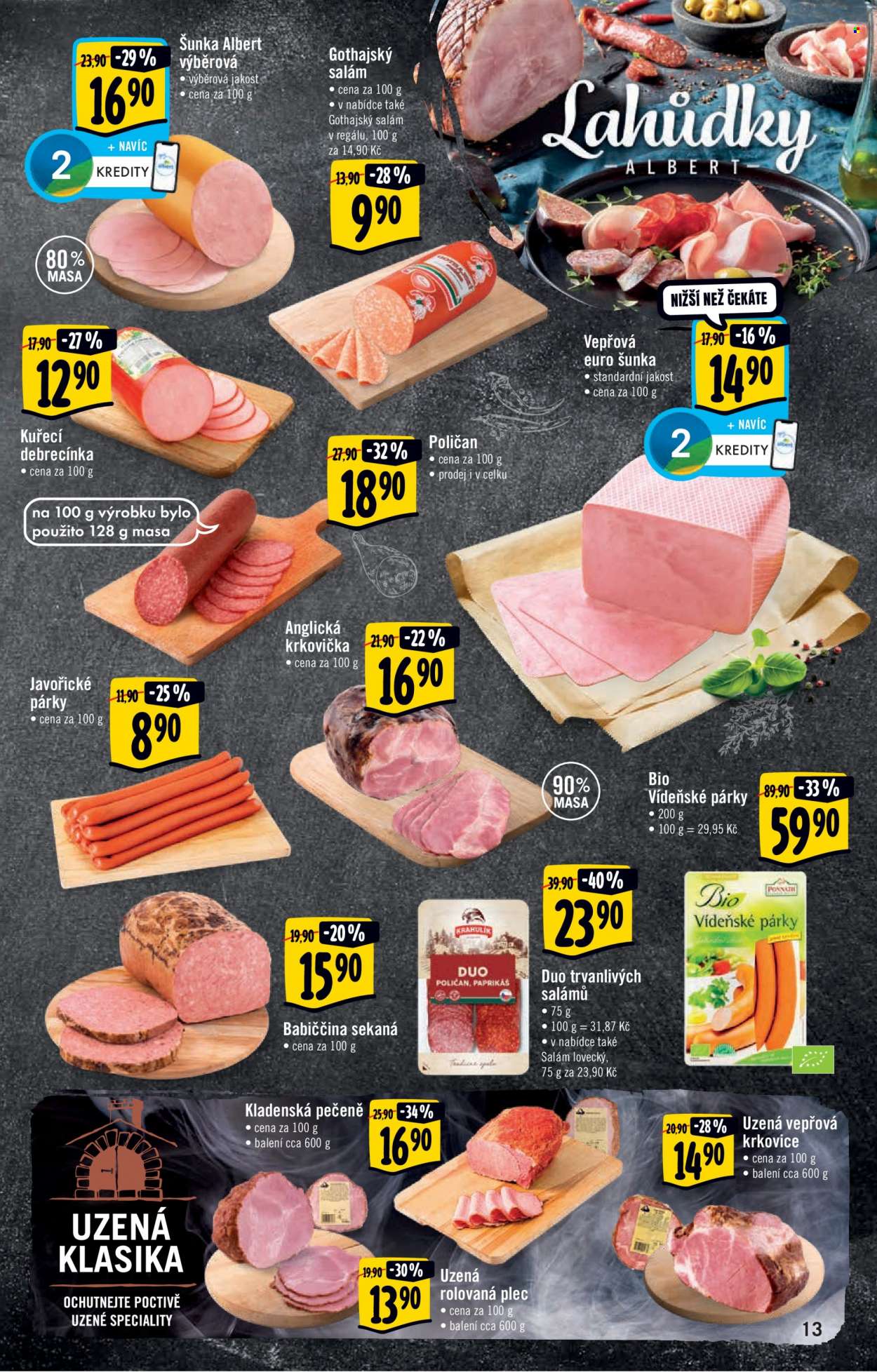Leták Albert Hypermarket - 29.9.2021 - 5.10.2021. Strana 13