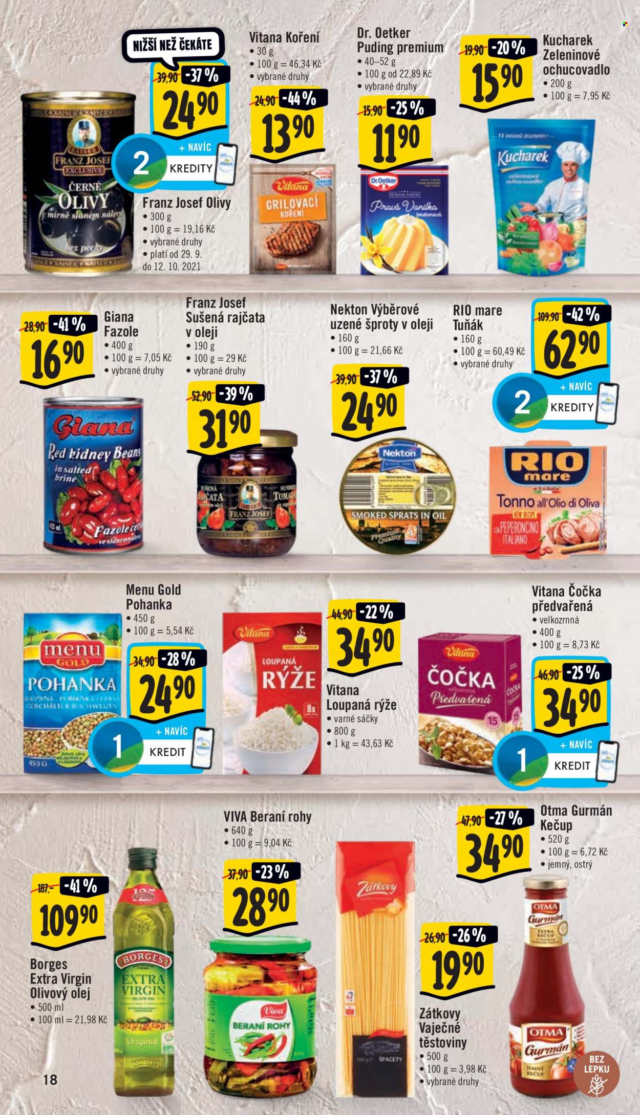Leták Albert Supermarket - 29.9.2021 - 5.10.2021. Strana 18