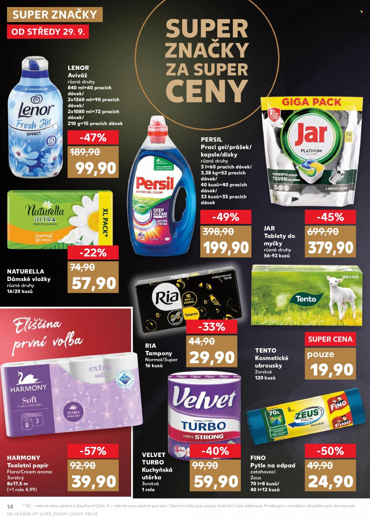 Leták Kaufland - 29.9.2021 - 5.10.2021. Strana 14