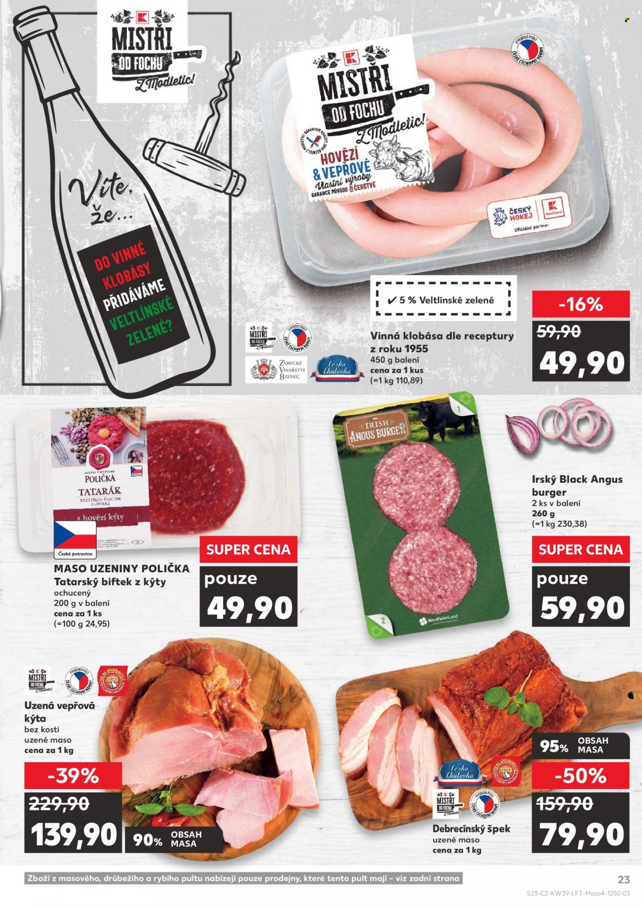 Leták Kaufland - 29.9.2021 - 5.10.2021. Strana 23