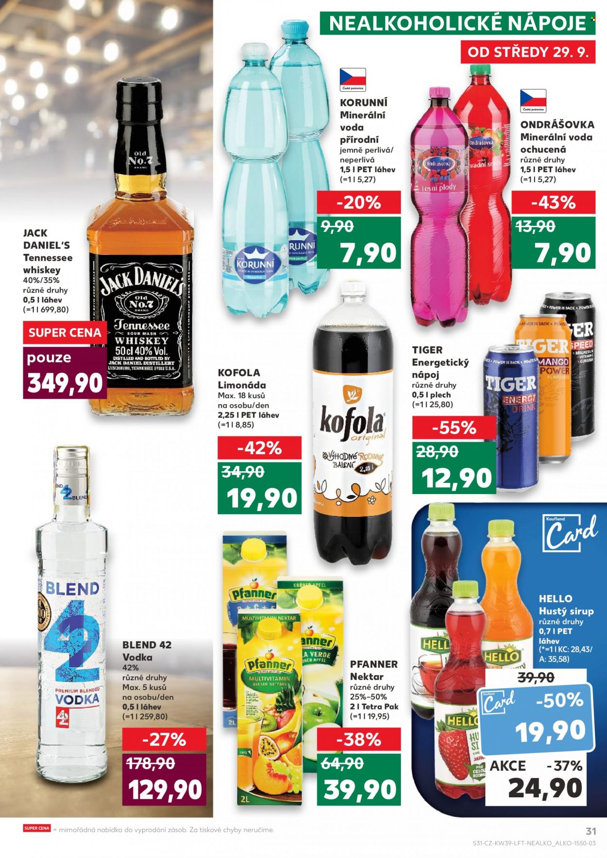 Leták Kaufland - 29.9.2021 - 5.10.2021. Strana 31