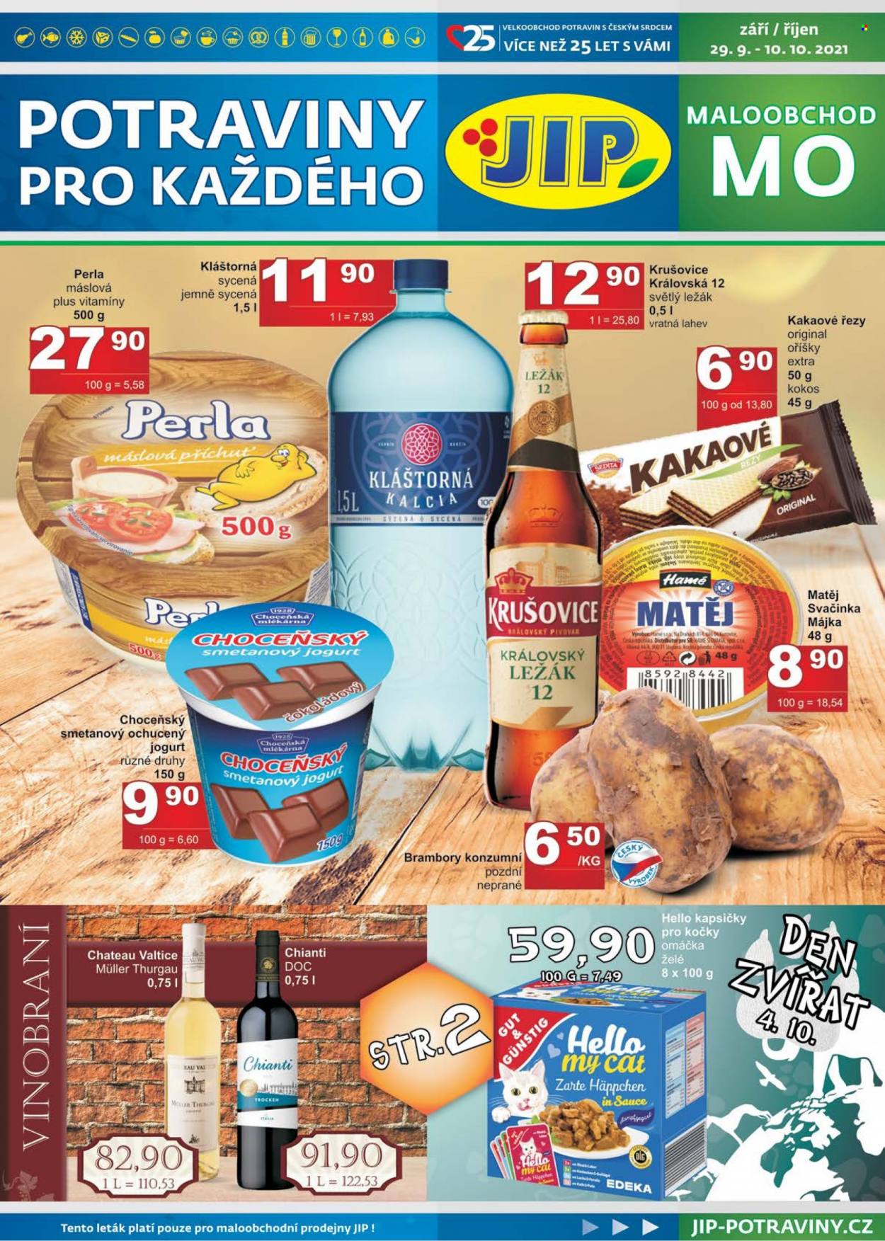 Leták JIP - 29.9.2021 - 10.10.2021. Strana 1