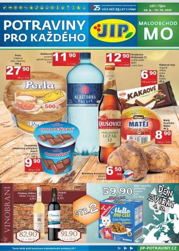 Leták JIP - 29.9.2021 - 10.10.2021.