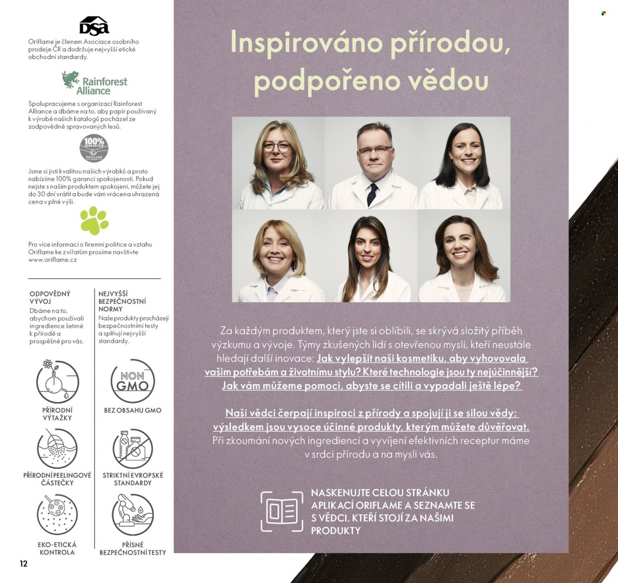 Leták ORIFLAME - 28.9.2021 - 18.10.2021. Strana 12