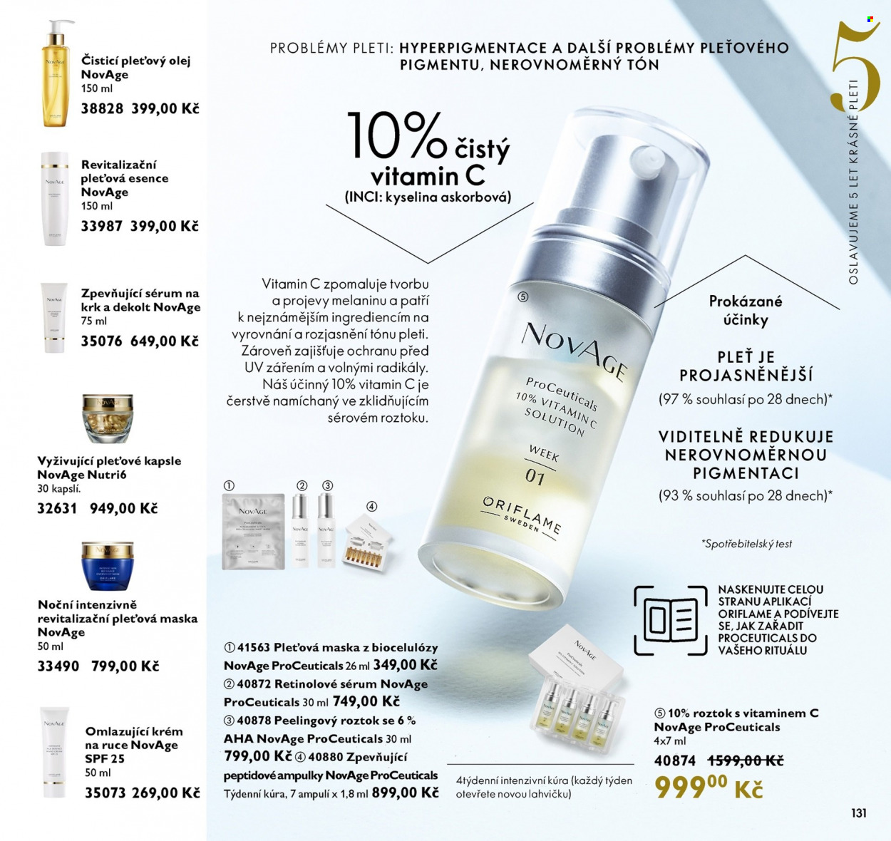 Leták ORIFLAME - 28.9.2021 - 18.10.2021. Strana 131