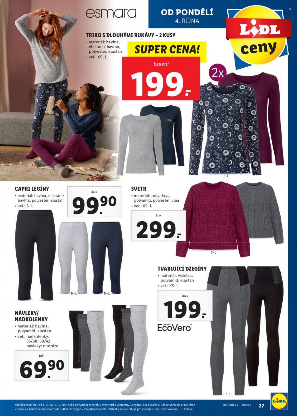 Leták Lidl - 4.10.2021 - 10.10.2021. Strana 27